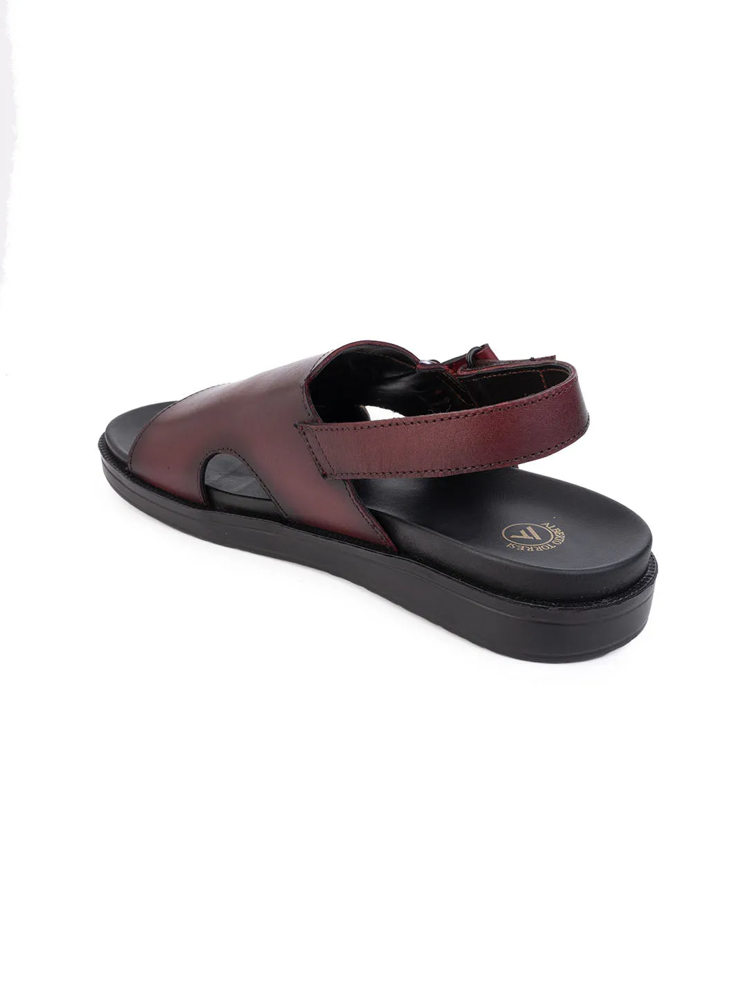 Alberto Torresi Bordo Genuine Leather Slingback Sandals For Men