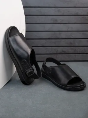 Alberto Torresi Leather Sandal With Padded Insole
