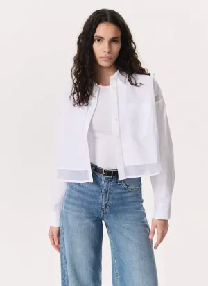 Beatrice Cropped Combo Shirt