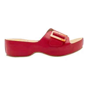Bertha Wedge Slide Sandals