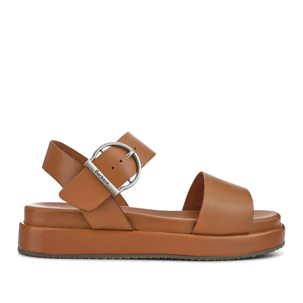 Big-Buckled Leather Sandals - BARBR41509 / 326 765
