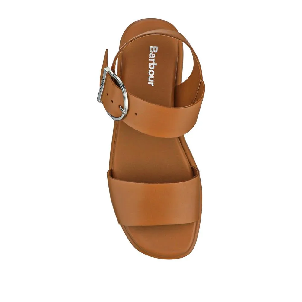 Big-Buckled Leather Sandals - BARBR41509 / 326 765