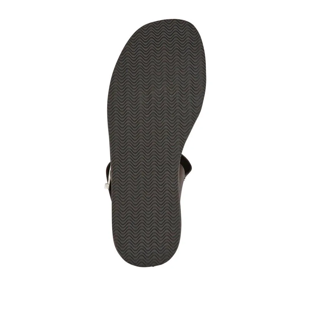 Big-Buckled Leather Sandals - BARBR41509 / 326 765