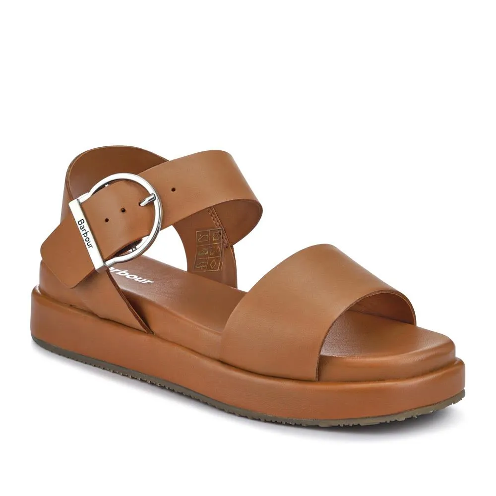 Big-Buckled Leather Sandals - BARBR41509 / 326 765