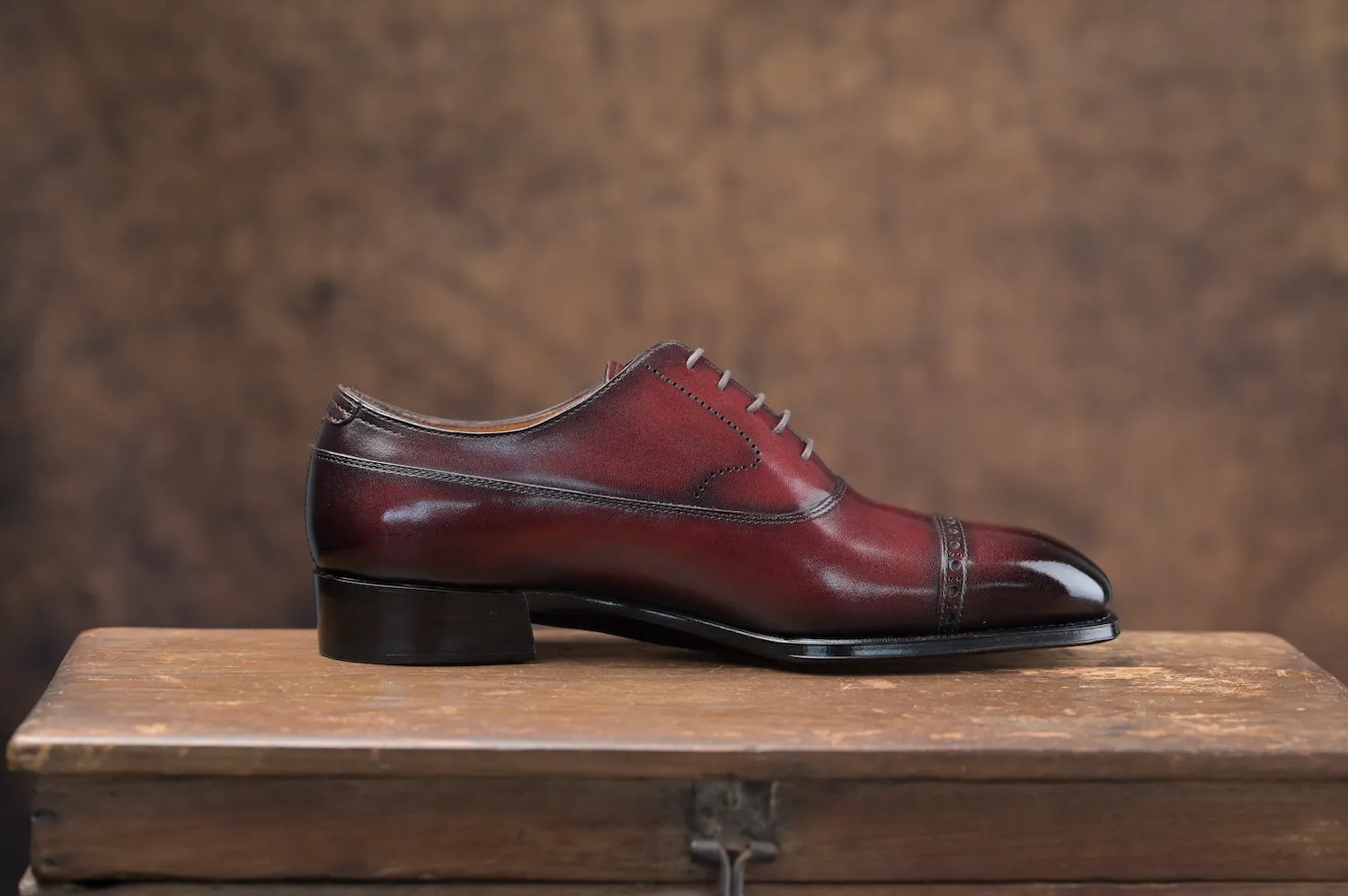 BR1 Balmoral Cap Toe Oxfords