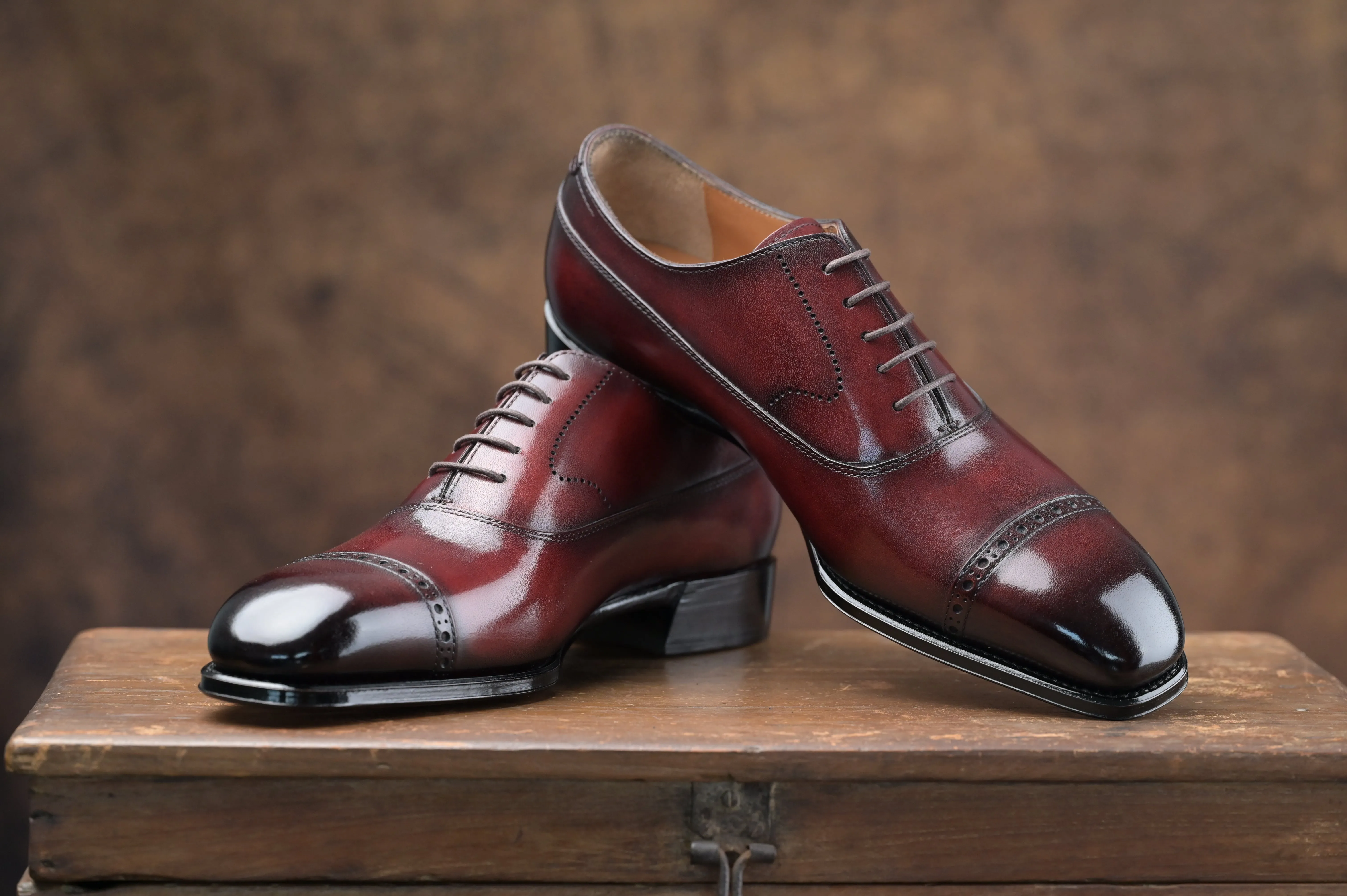 BR1 Balmoral Cap Toe Oxfords