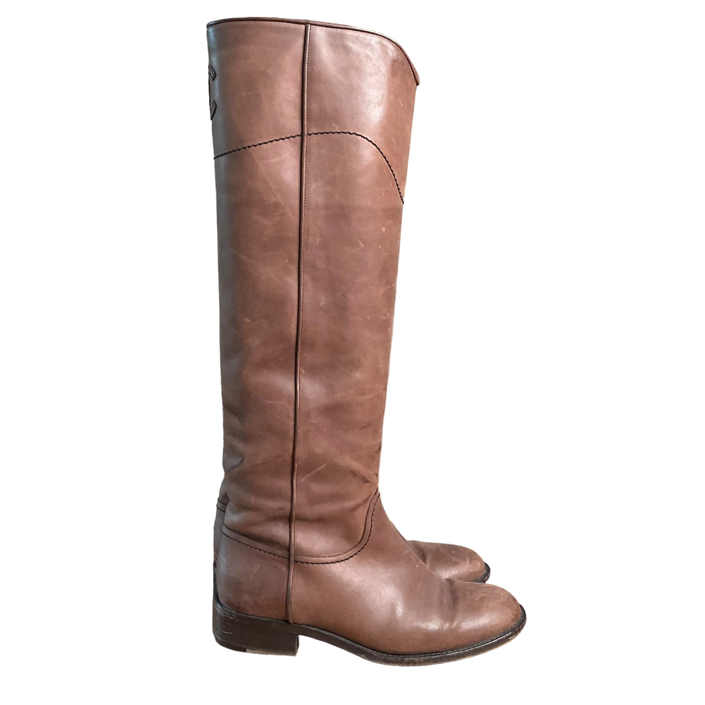 Chanel Riding Boots. Size 38.5