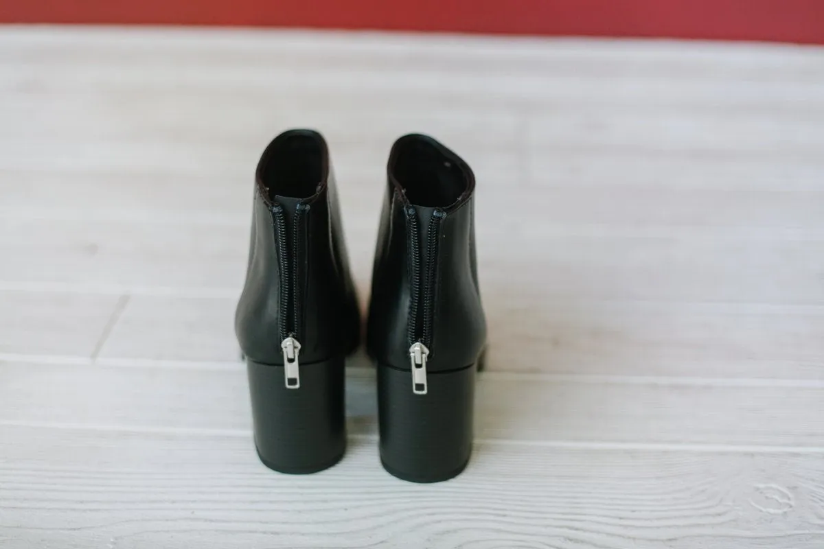 Chic Block Heel Bootie