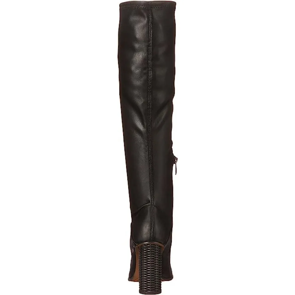 CindyTall Black Synthetic Franco Sarto Boots