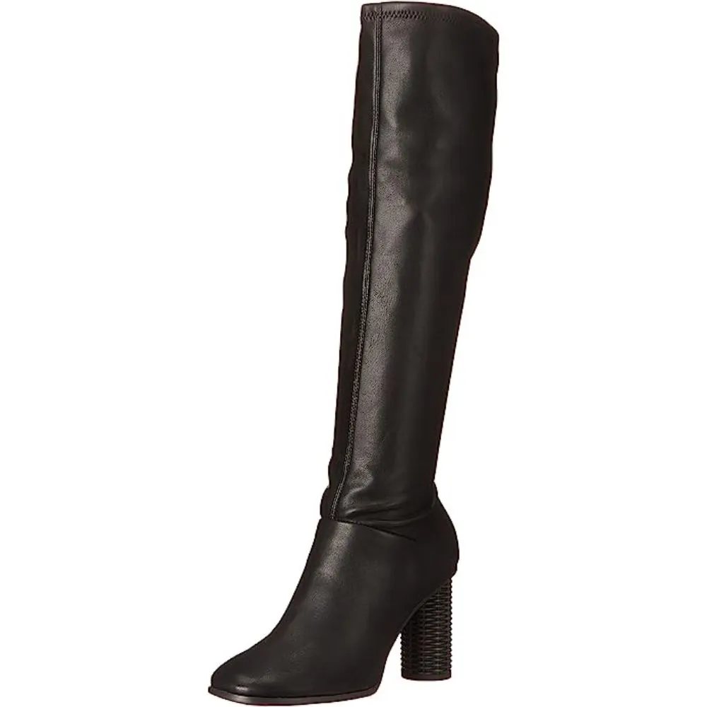 CindyTall Black Synthetic Franco Sarto Boots