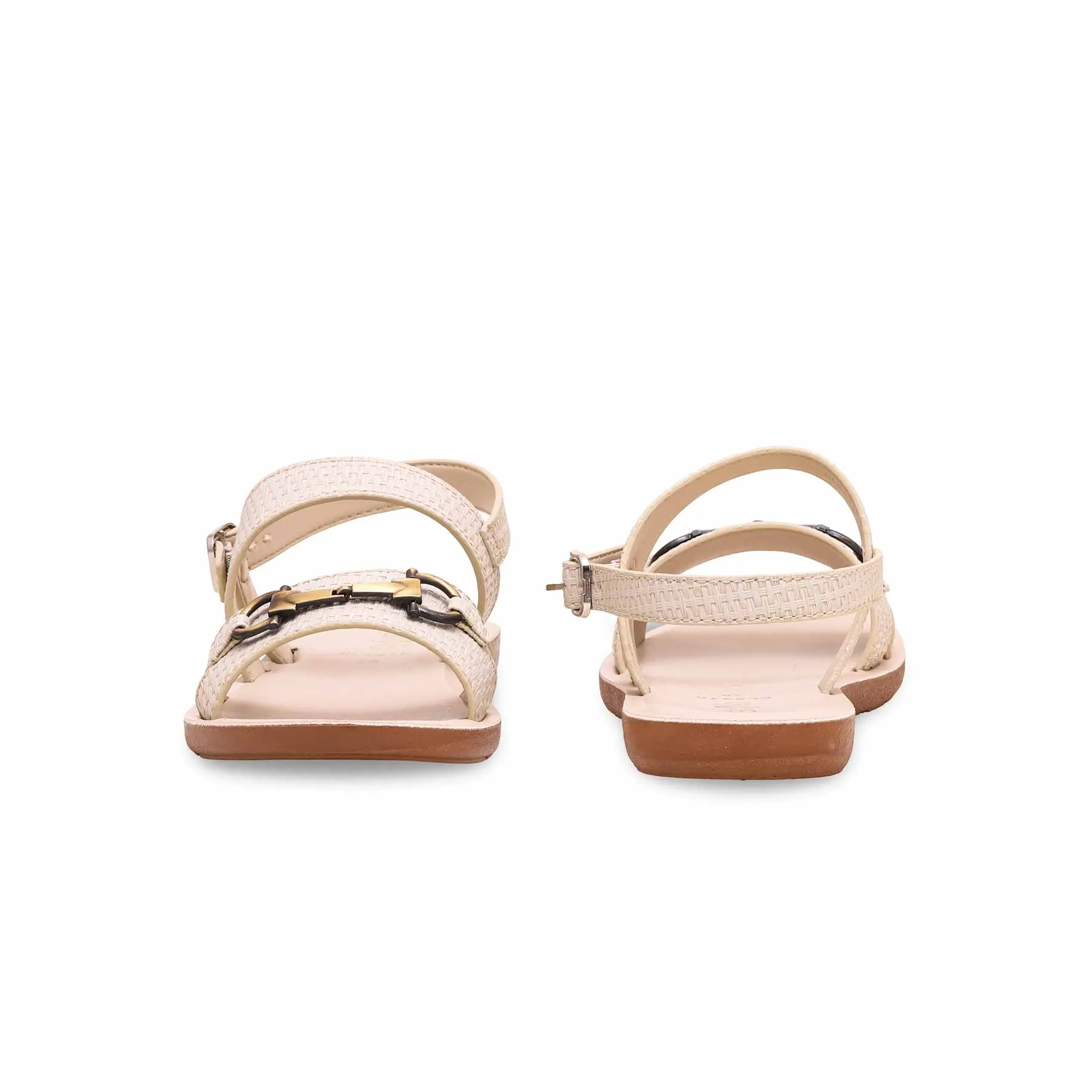 Cream Casual Sandal CL5418