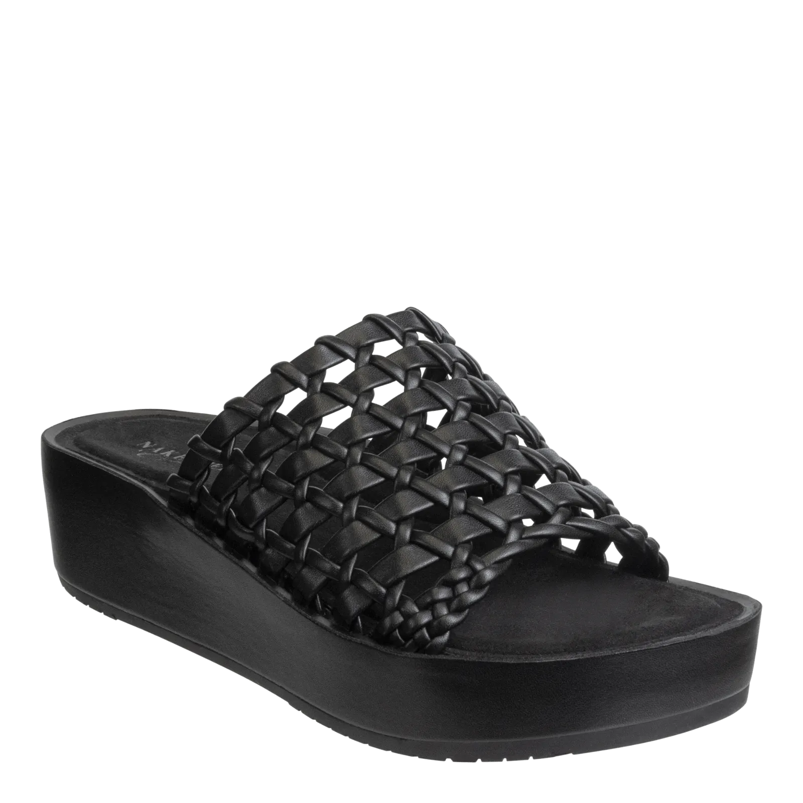 CYPRUS in BLACK Platform Sandals