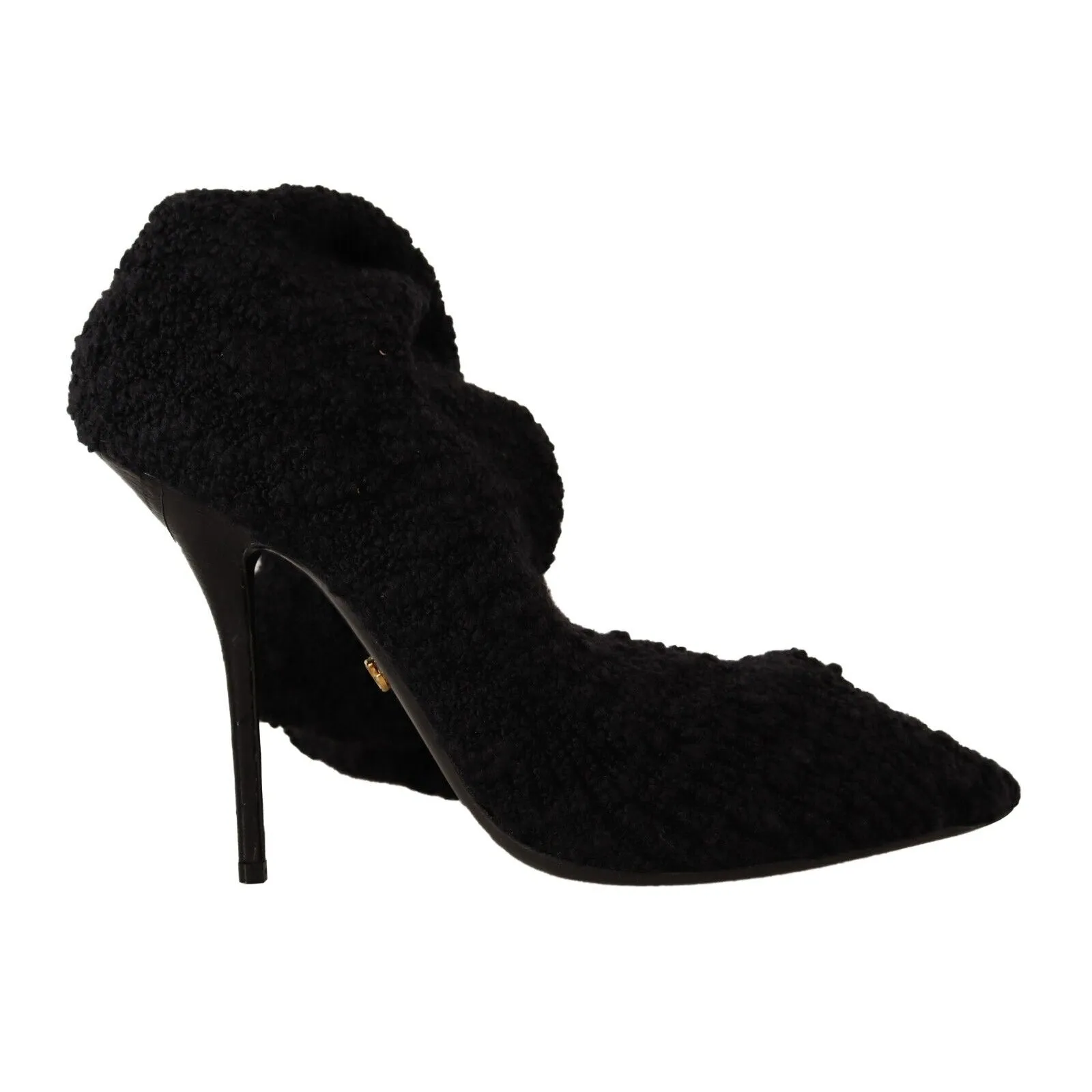 Dolce & Gabbana Chic Black Stretch Sock Boots
