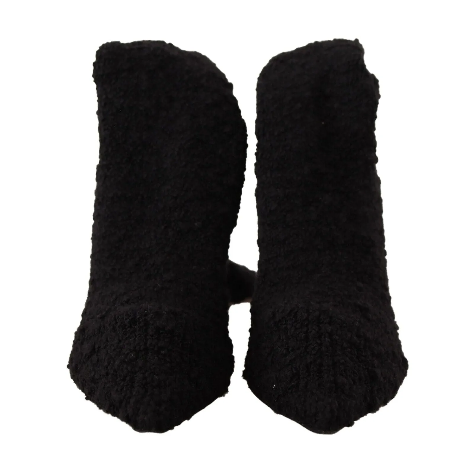 Dolce & Gabbana Chic Black Stretch Sock Boots