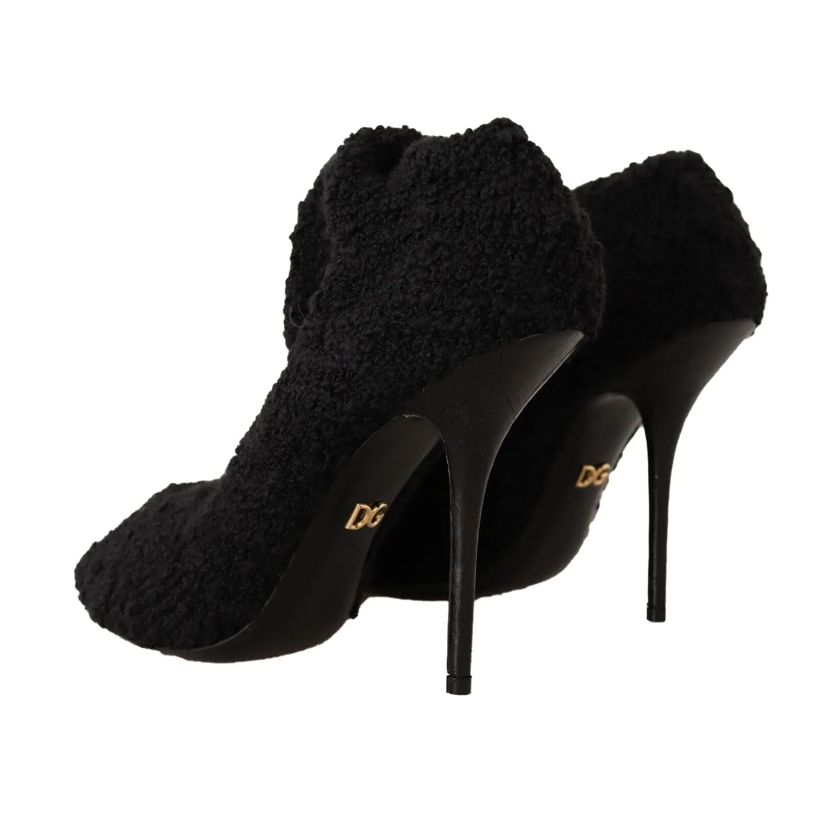 Dolce & Gabbana Chic Black Stretch Sock Boots