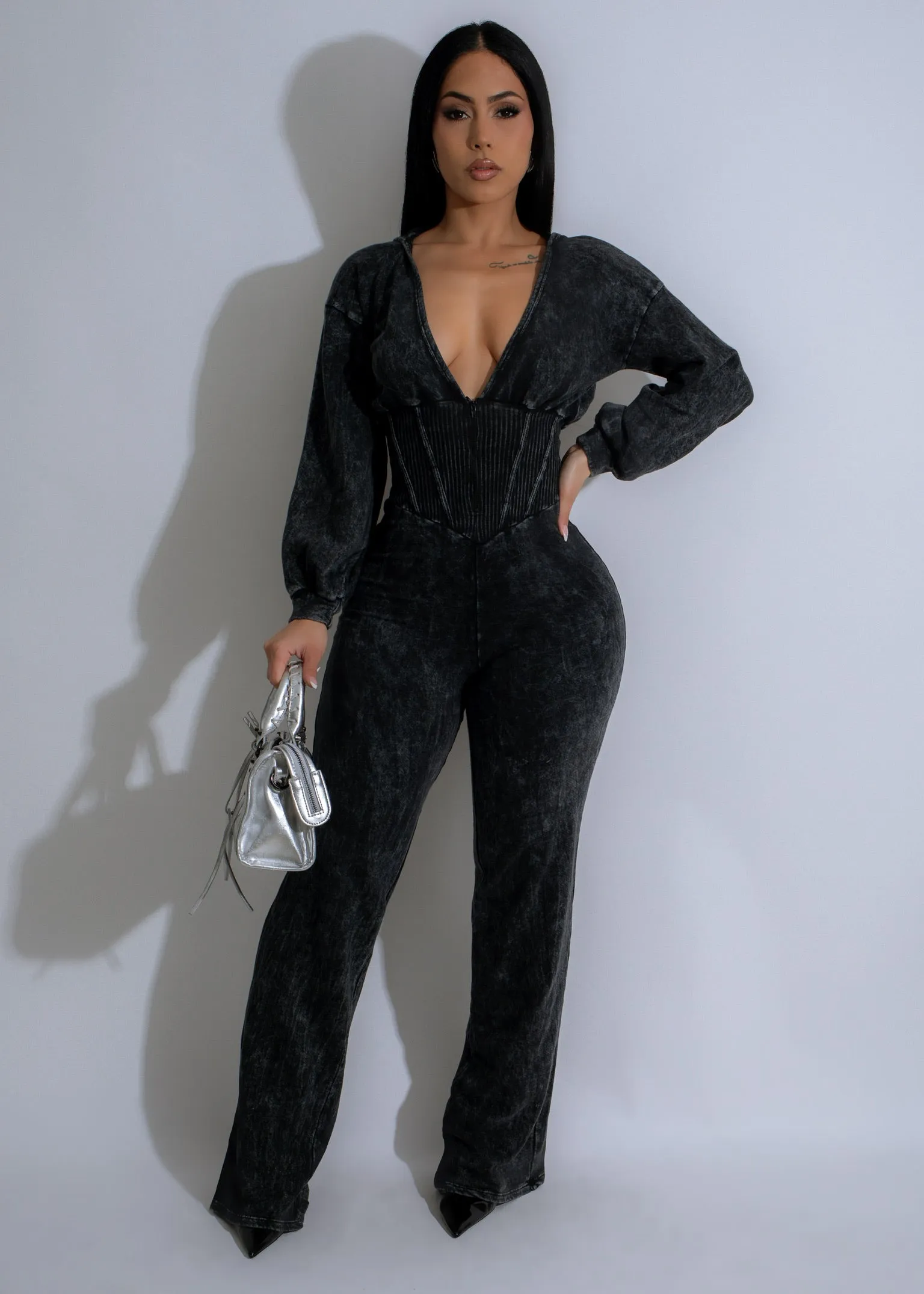 Eclipse Ensemble Jumpsuit Black