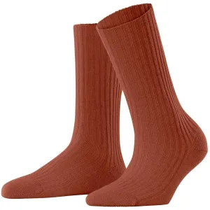 Falke Cosy Wool Boot Socks - Terra Orange