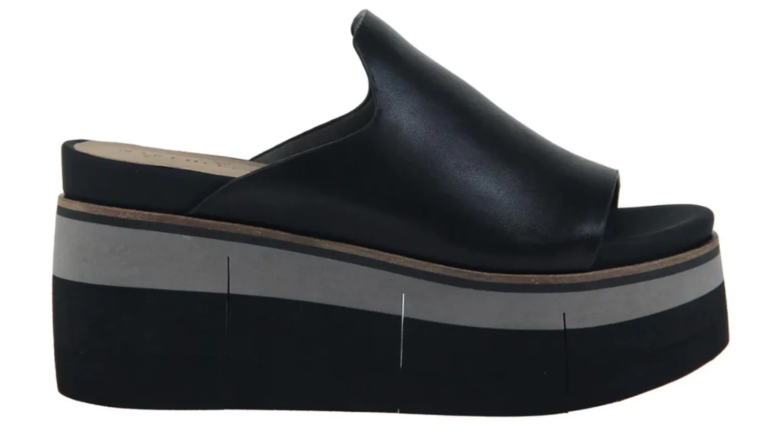 Flow In Black Platform Sandals