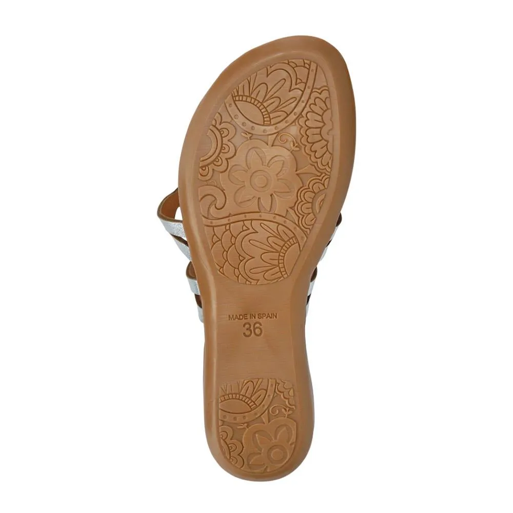 Guava Leather Toe Post Sandals - GUAVA / 327 594