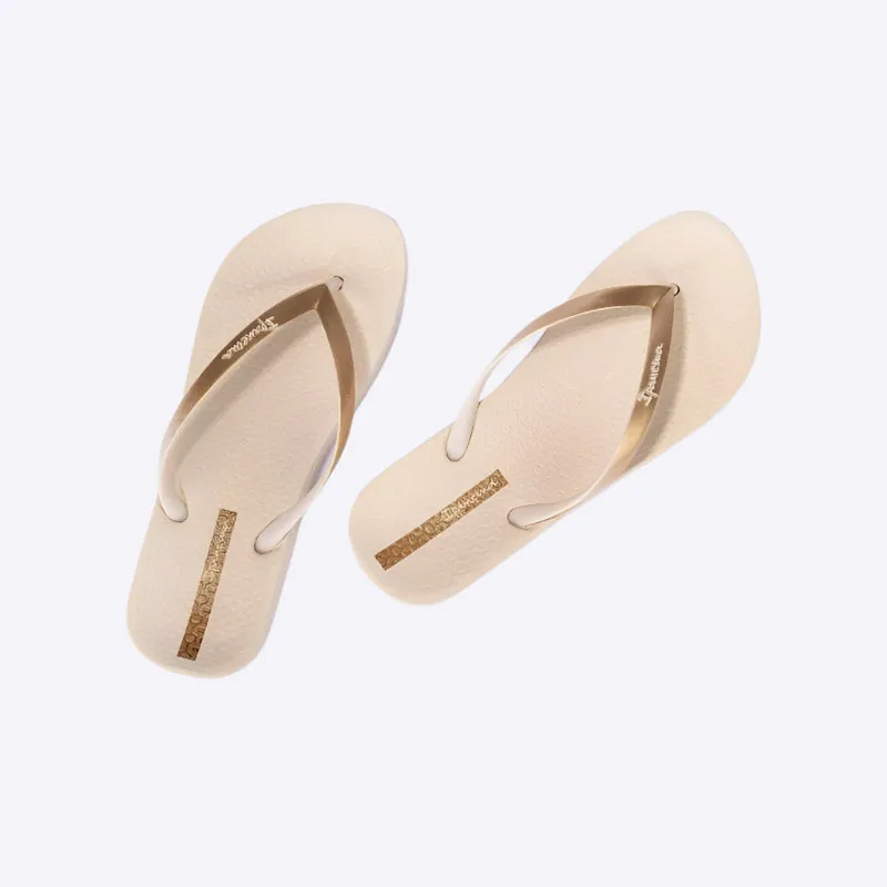 Ipanema Anat Connect Fem In Beige/gold
