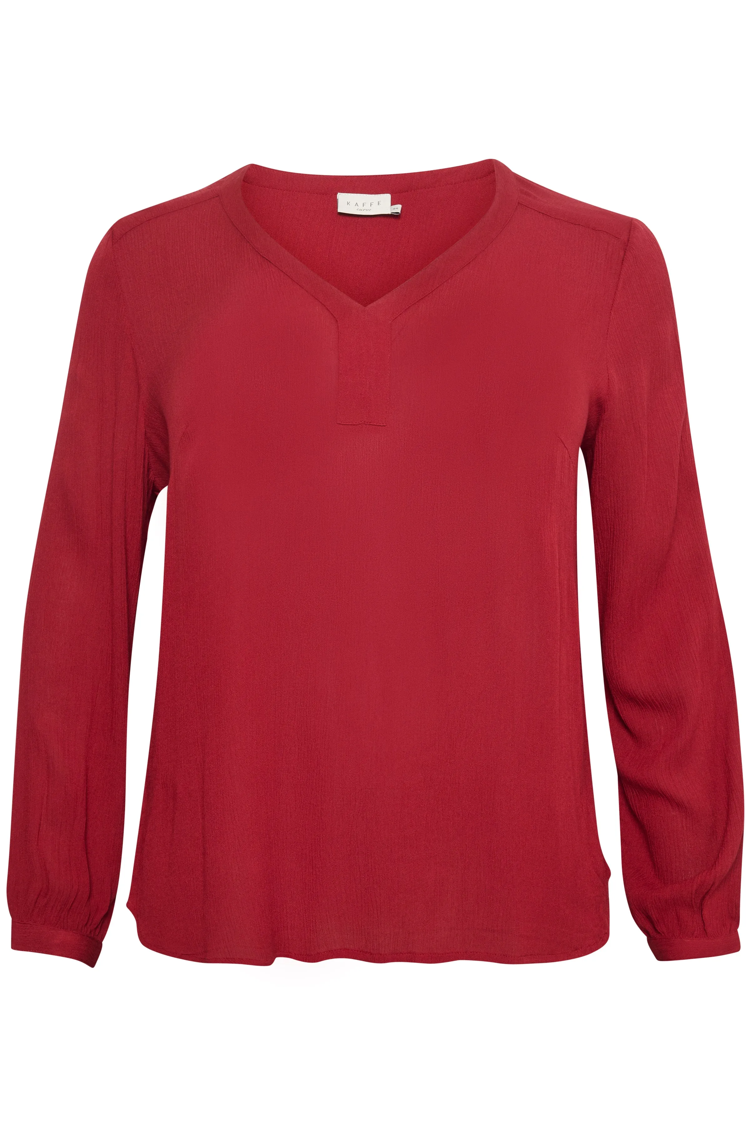 Kaffe Curve Cami Blouse in Red