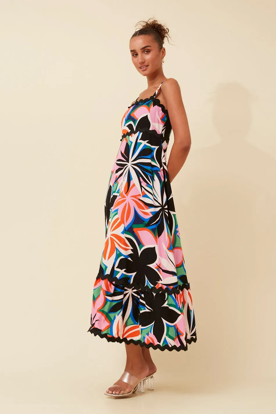MAKENNA FLORAL MAXI DRESS