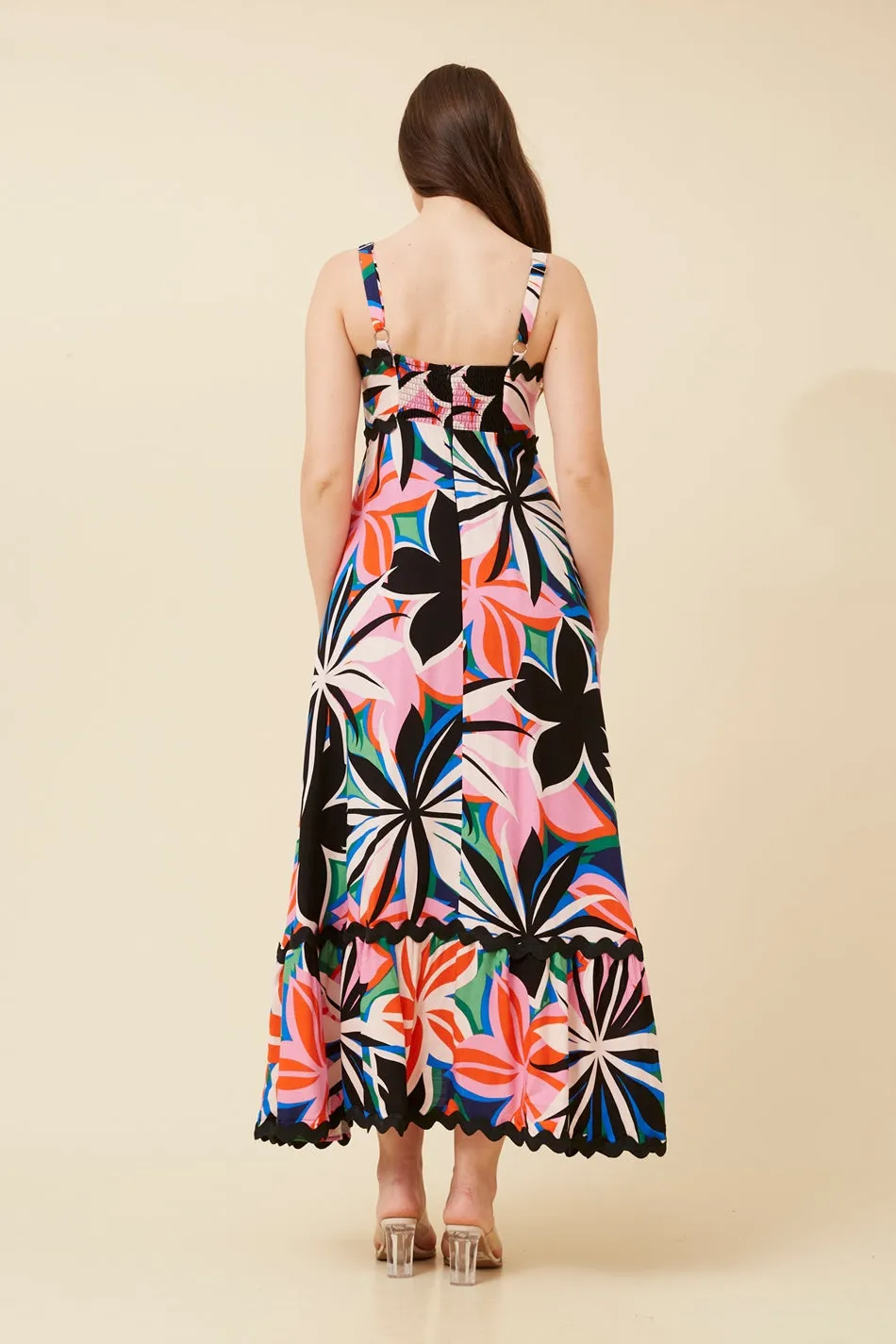 MAKENNA FLORAL MAXI DRESS