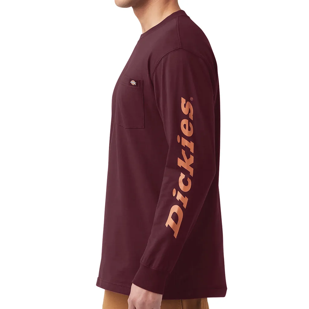 Men's Dickies Word Mark L/S Tee