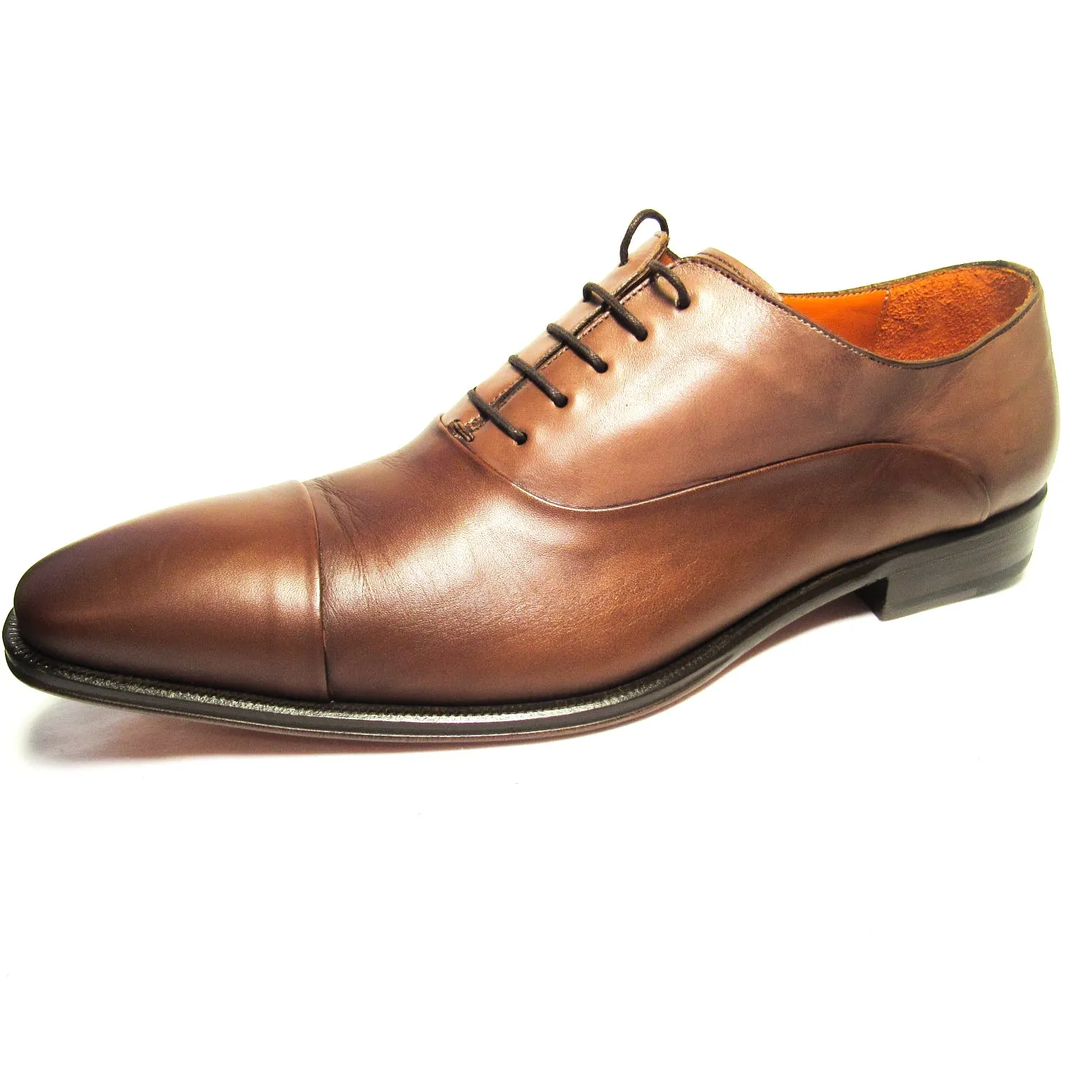 Mezlan Cap Toe Leather Oxfords