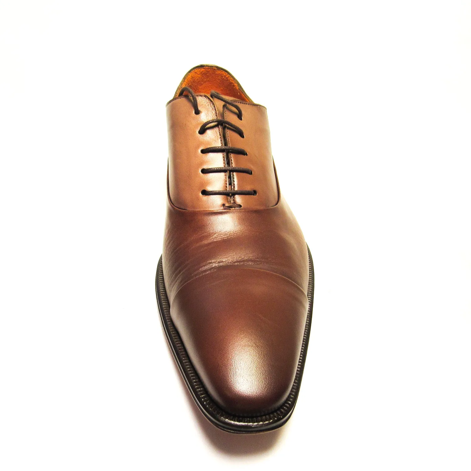 Mezlan Cap Toe Leather Oxfords