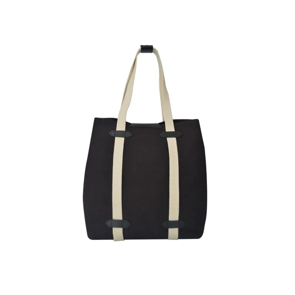 Nappa Dori Black Commuter Bag