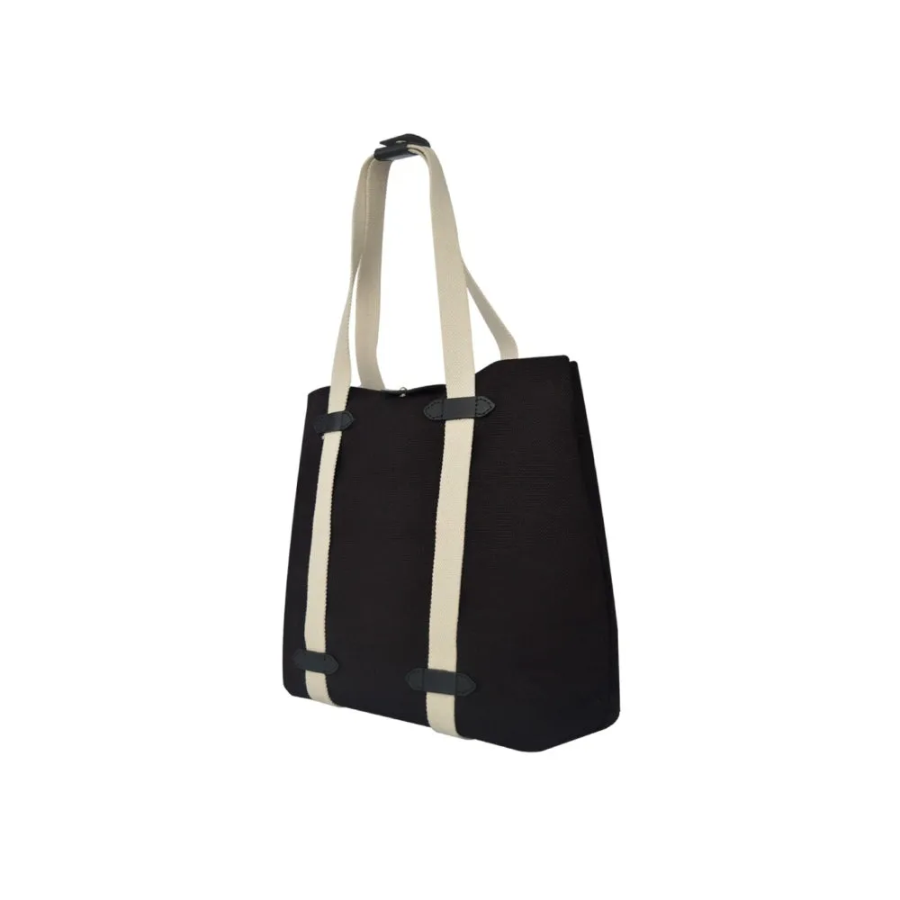 Nappa Dori Black Commuter Bag
