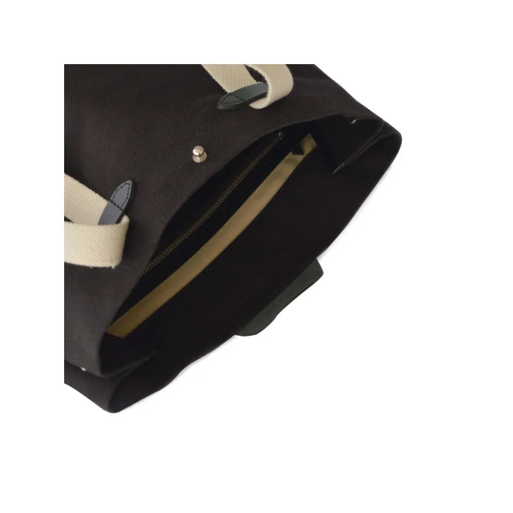 Nappa Dori Black Commuter Bag