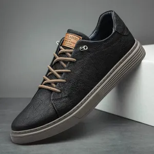 OXFORDS - GENUINE LEATHER SNEAKERS