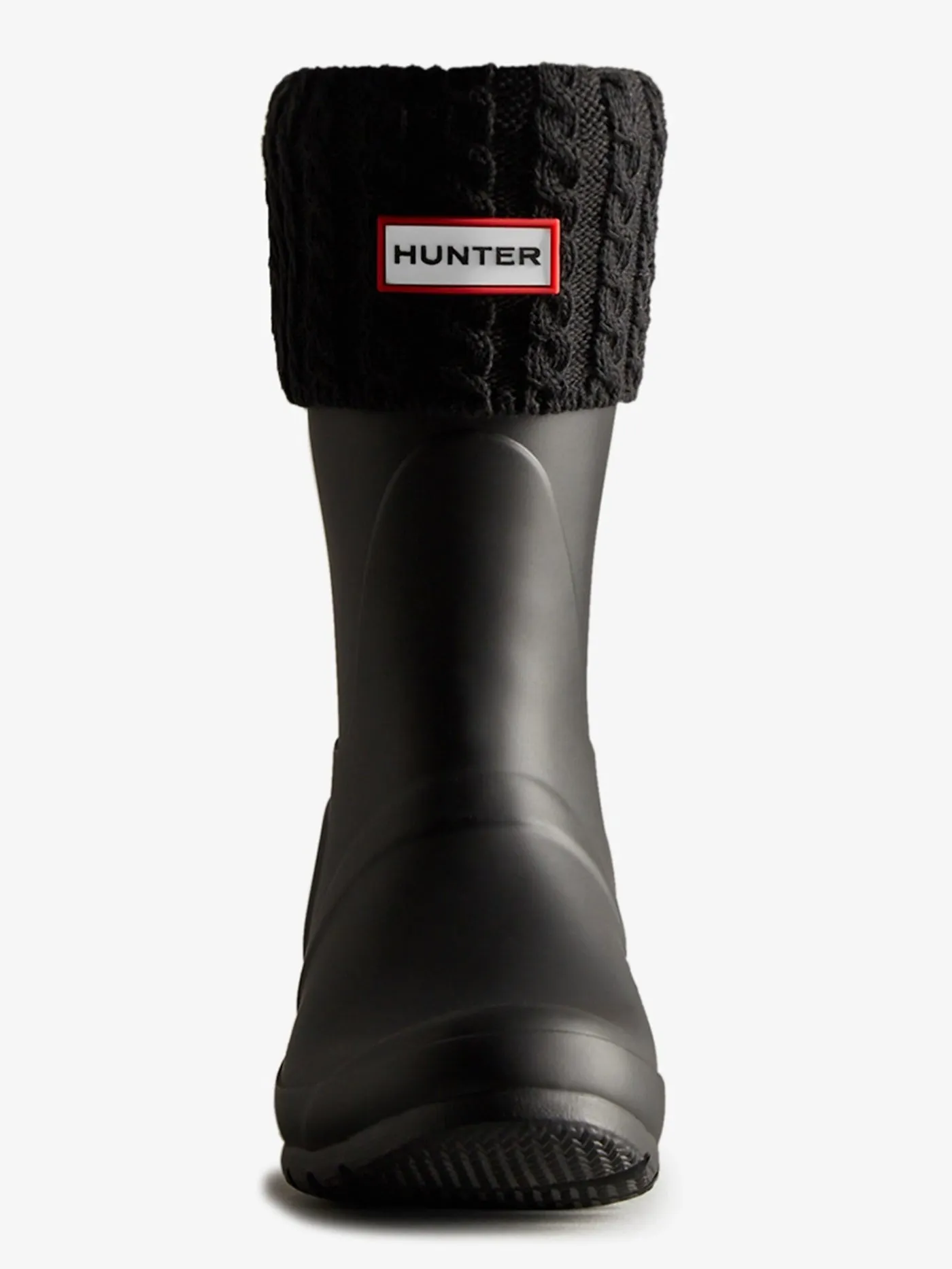 Recycled Mini Cable Short Boot Socks