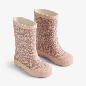 Rubber Boot Muddy - powder flower meadow