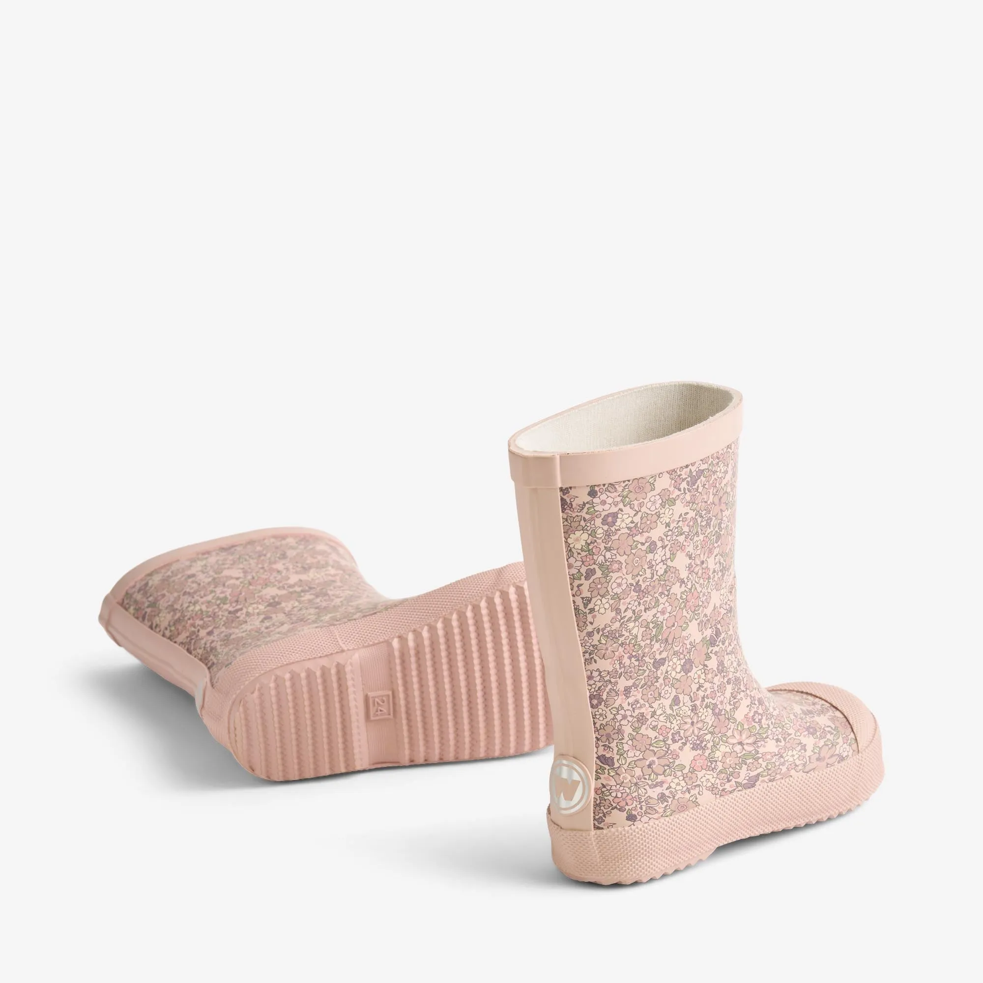 Rubber Boot Muddy - powder flower meadow
