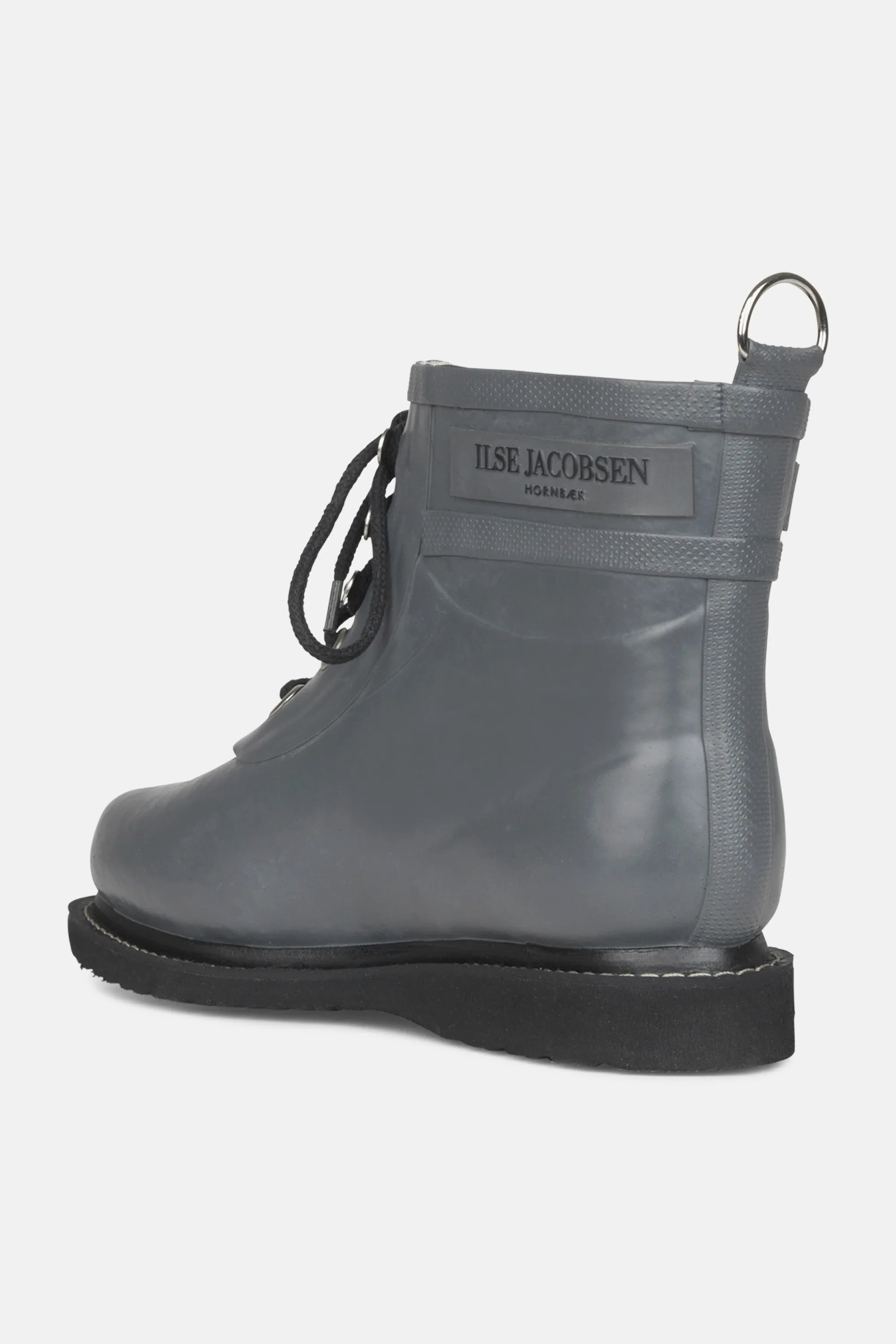 Short Rubber Boots - Grey