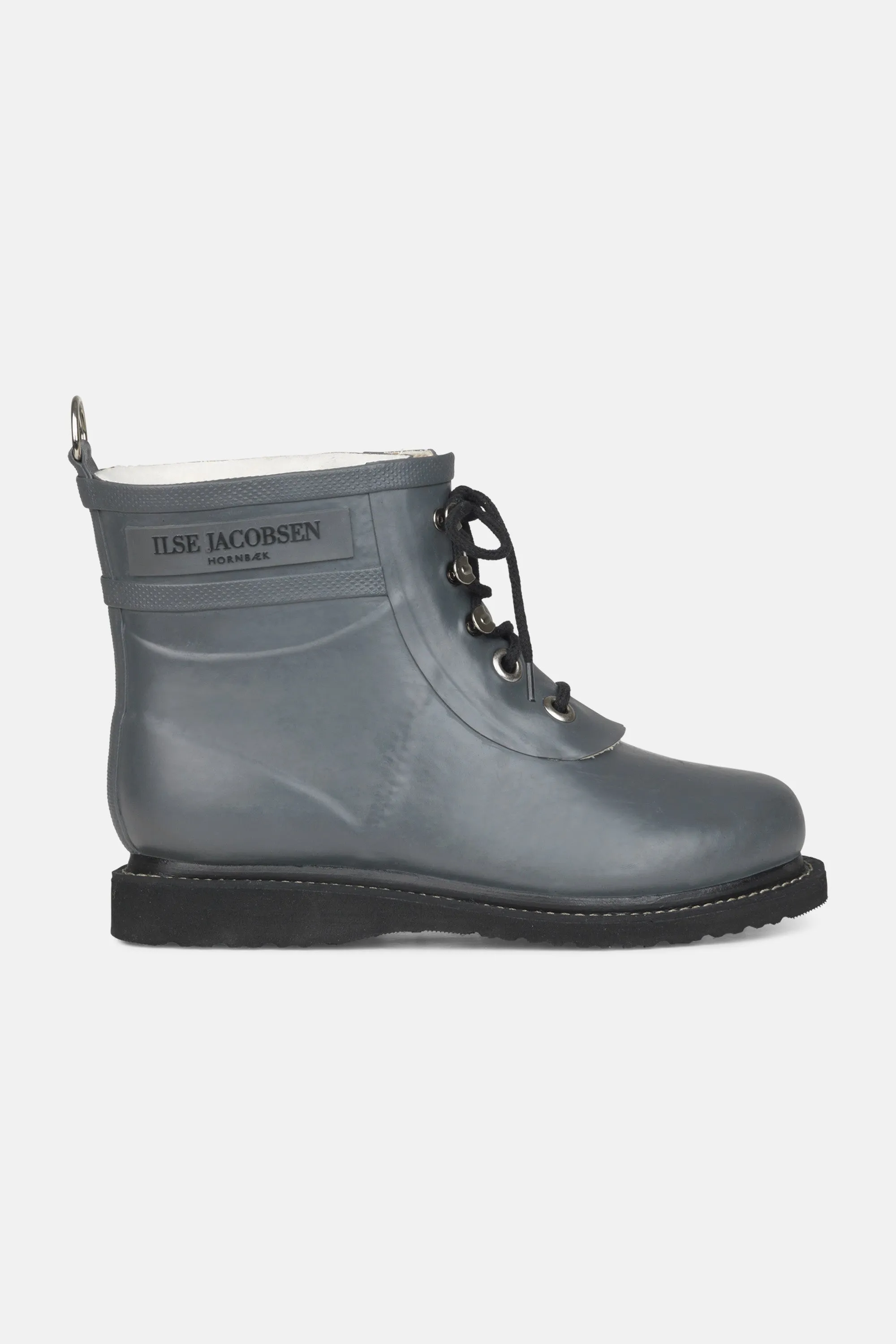 Short Rubber Boots - Grey