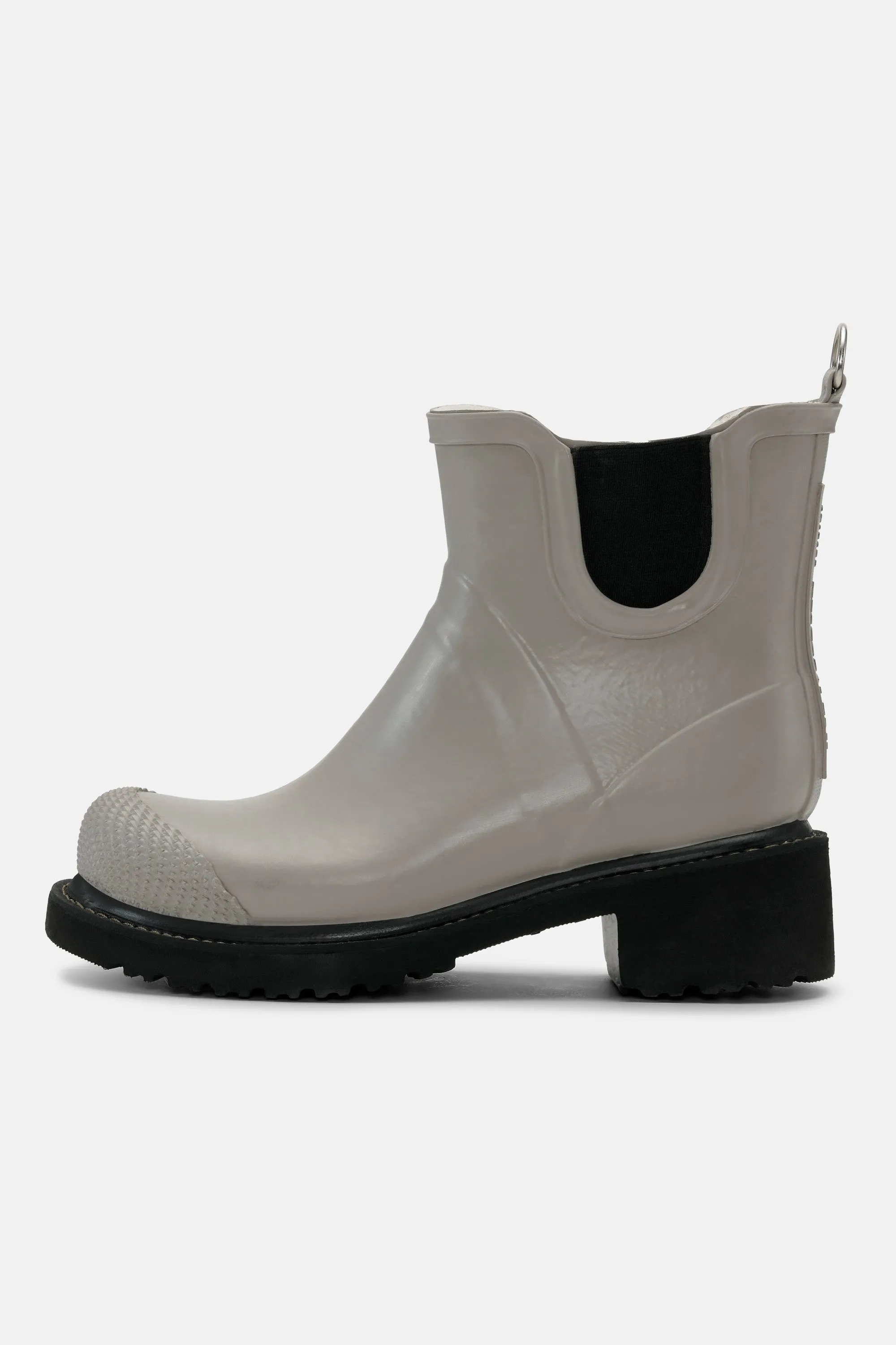 Short Rubber Boots With High Heel - Atmosphere