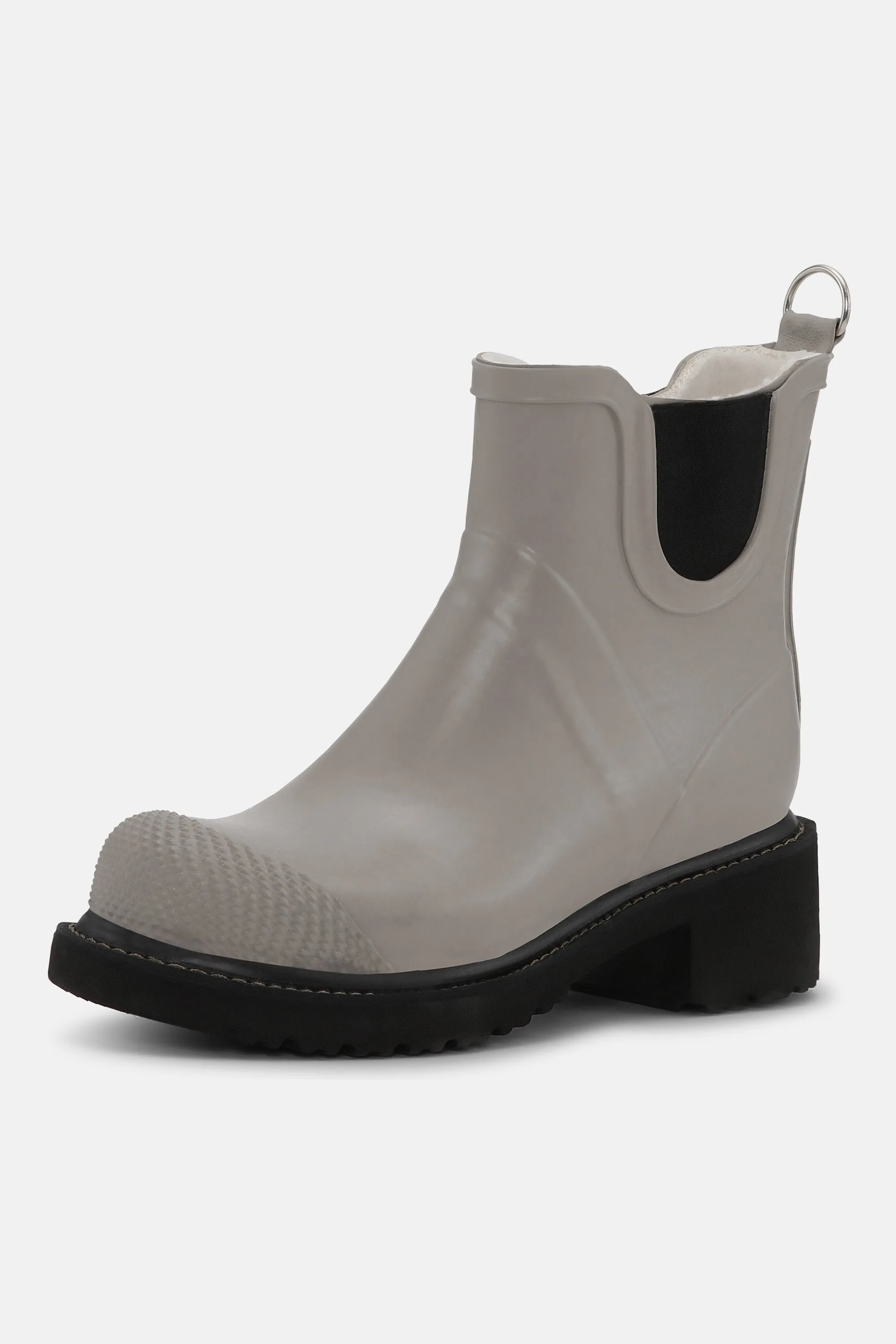 Short Rubber Boots With High Heel - Atmosphere