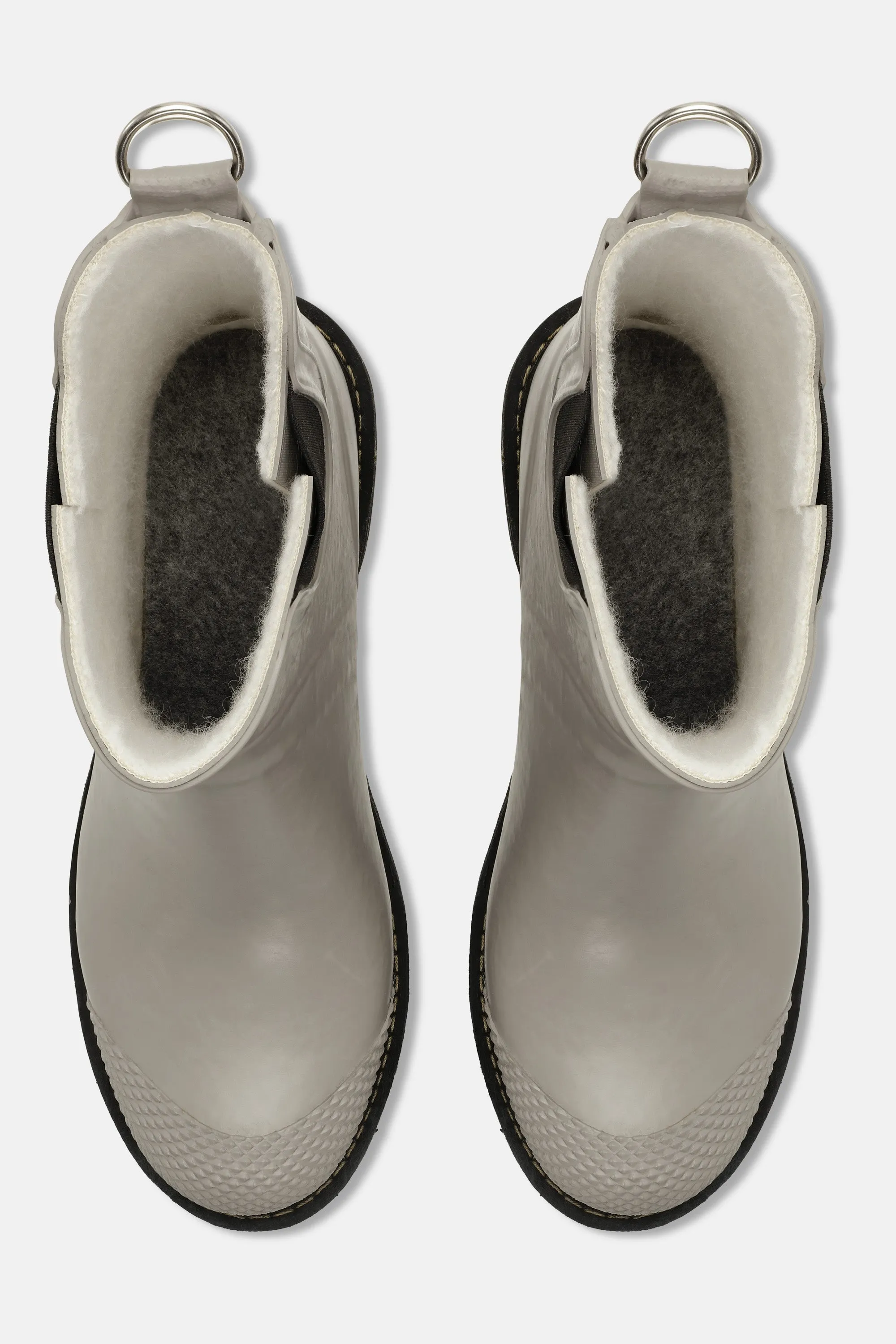 Short Rubber Boots With High Heel - Atmosphere