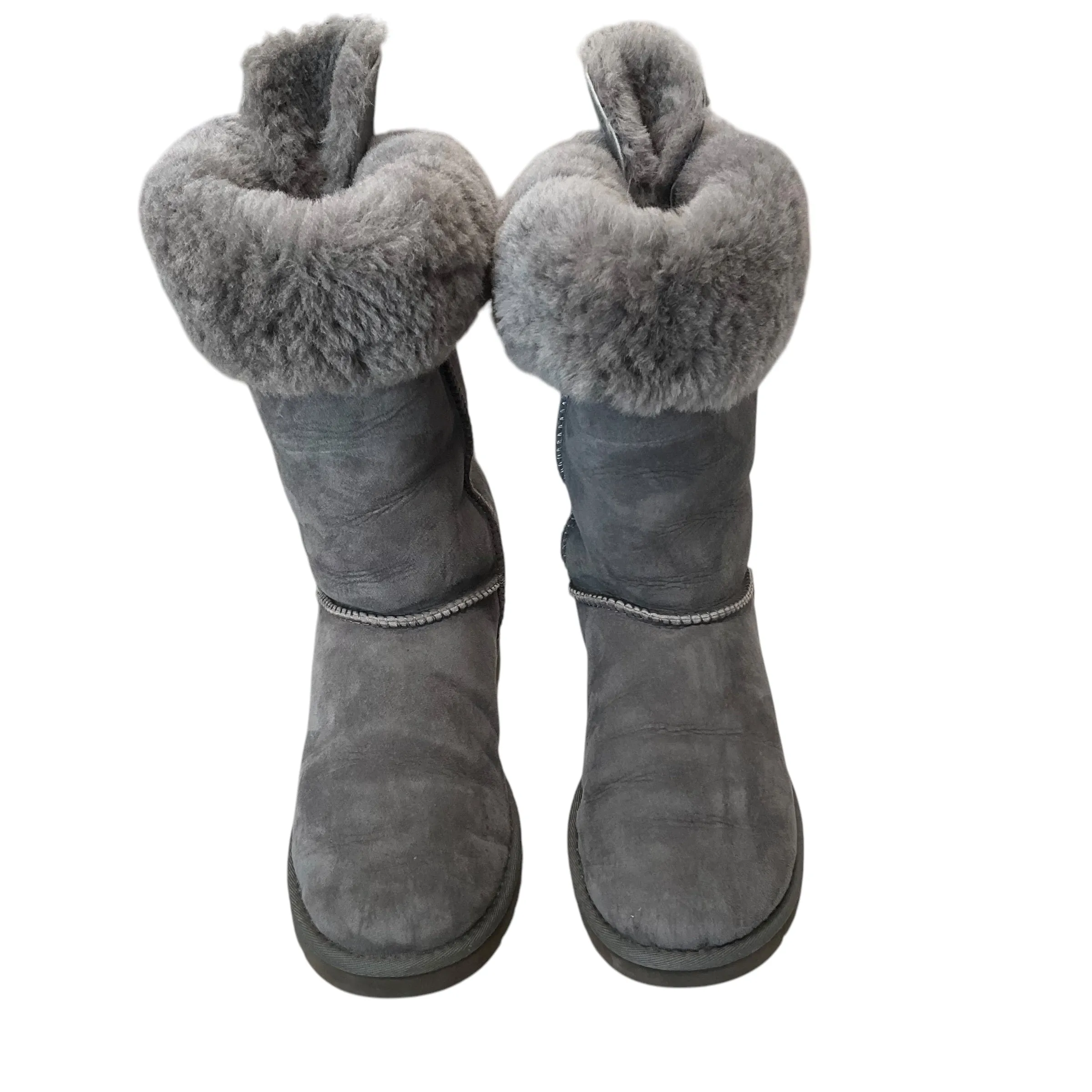 SIZE 8  Grey Furlined Ugg Boots