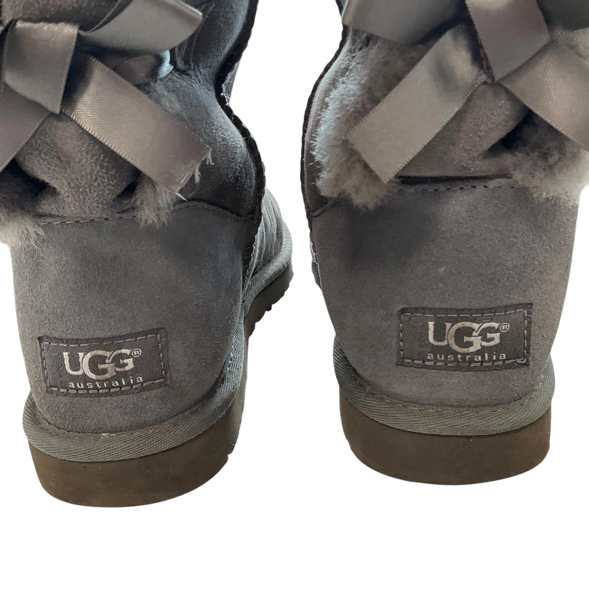 SIZE 8  Grey Furlined Ugg Boots