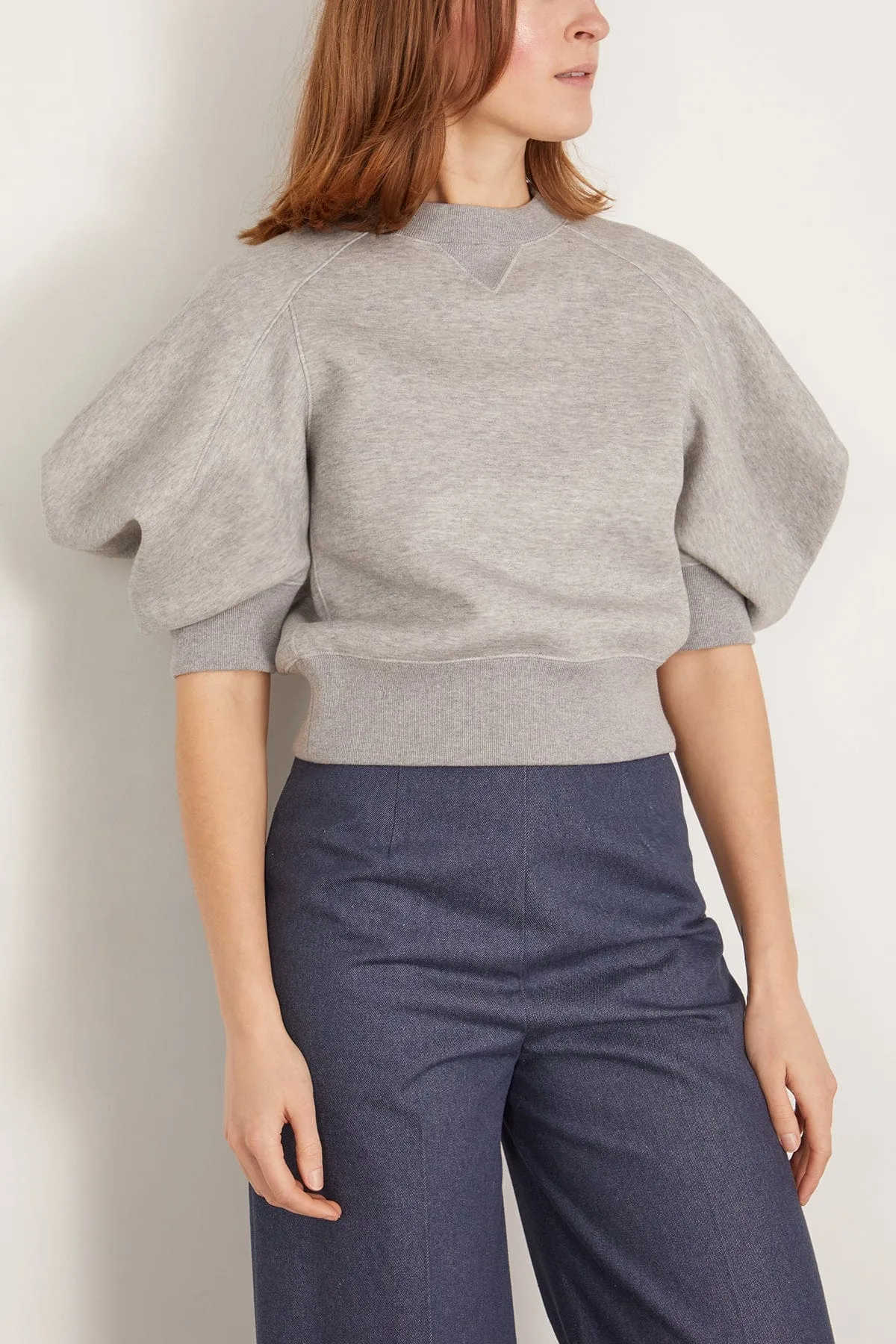 Sponge Sweat Pullover in Light Gray