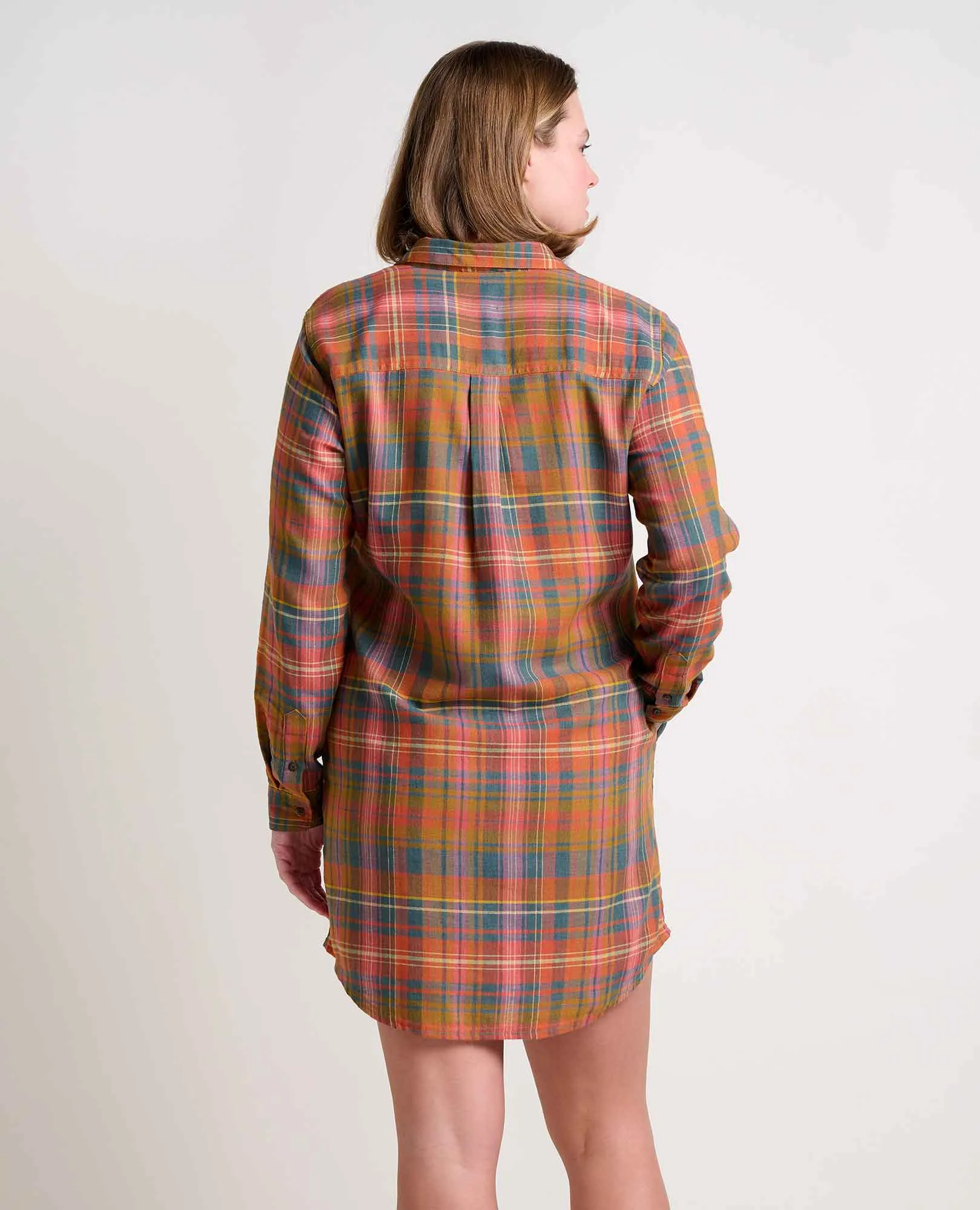 Toad & Co Re-Form Flannel Shirtdress