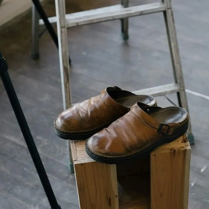 Yani - Orthopedic leather slippers sandals for men