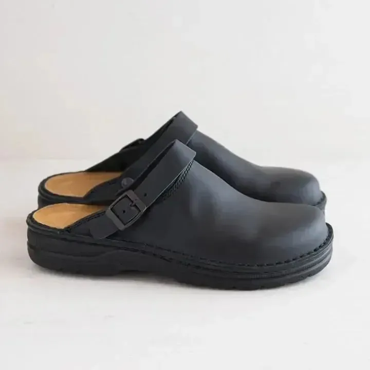 Yani - Orthopedic leather slippers sandals for men