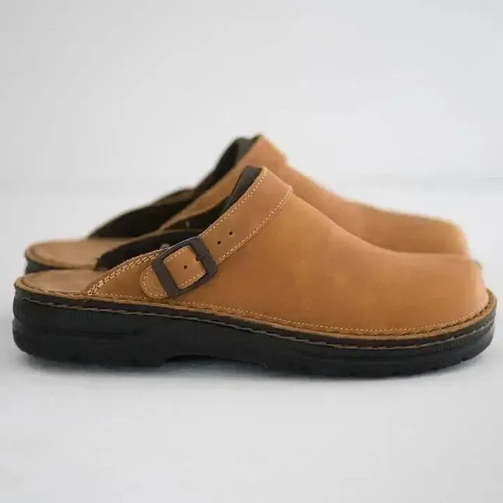 Yani - Orthopedic leather slippers sandals for men